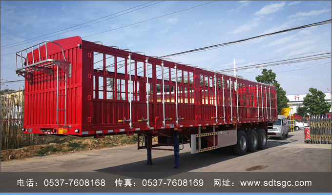 仓栅式半挂车